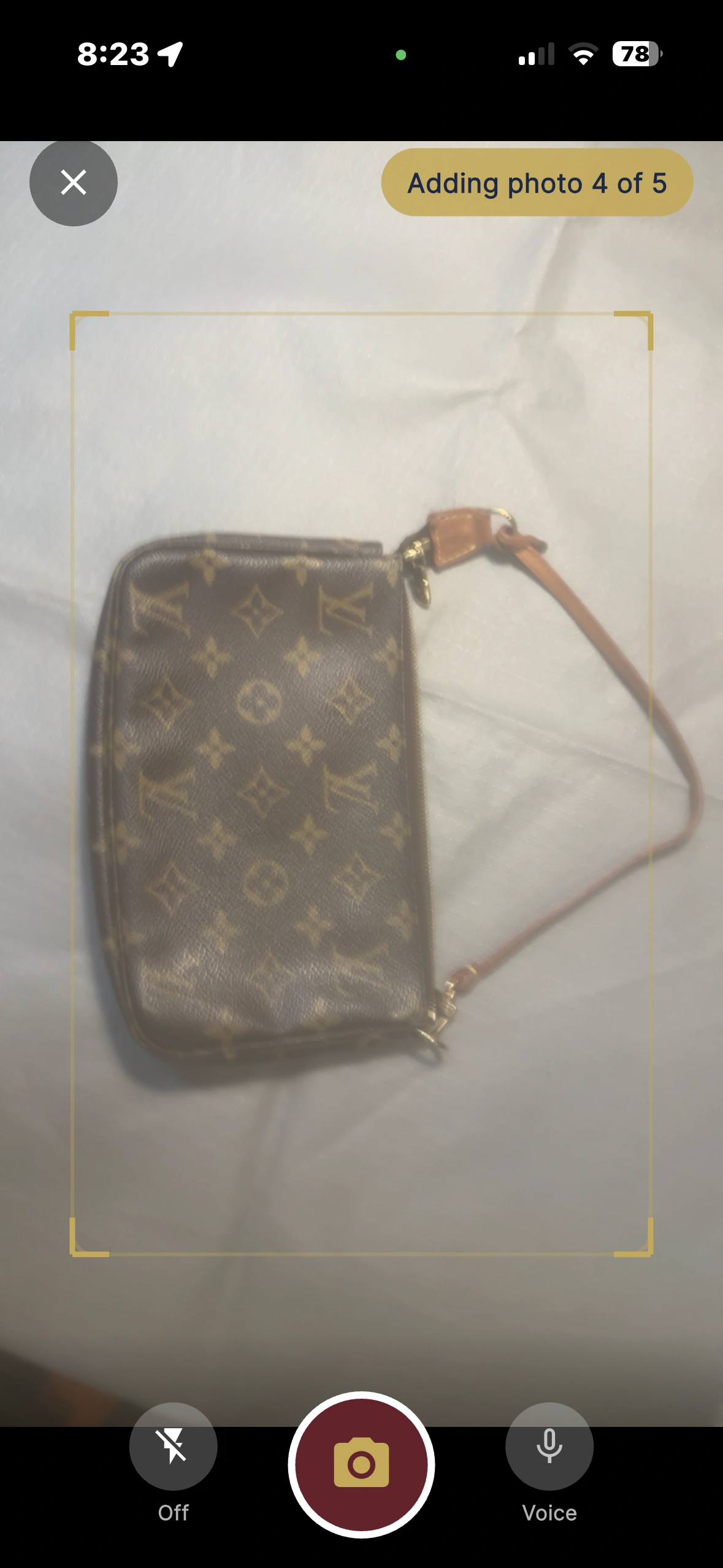 Louis Vuitton Pochette in TurnOver camera