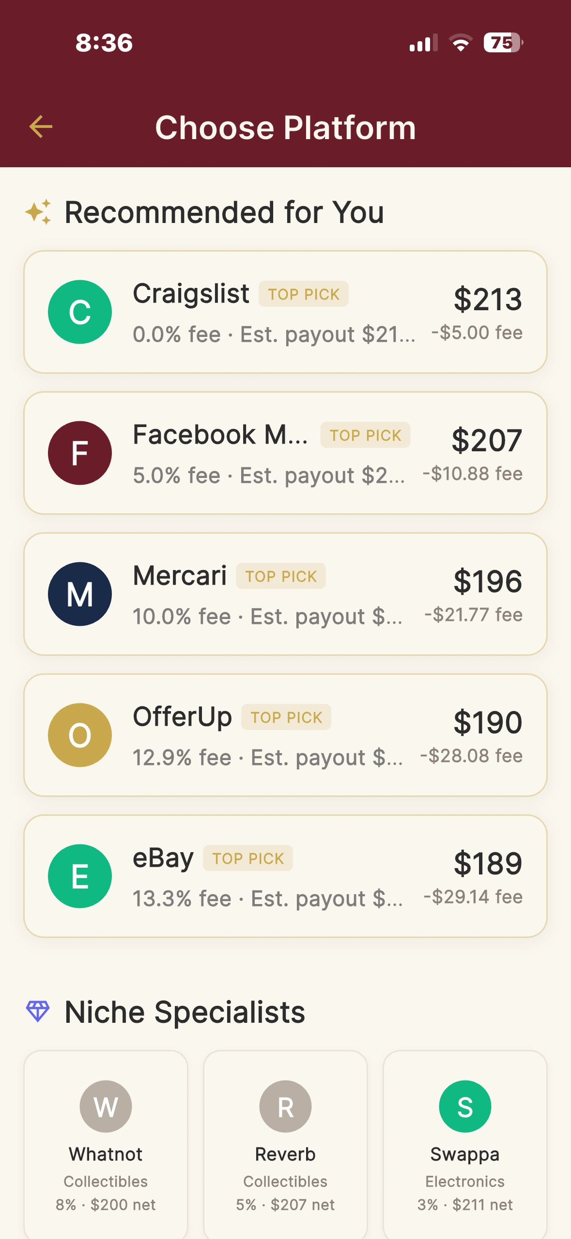 Fluke 179 marketplace routing options